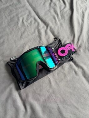 Oakley Line Miner L Ski Goggles w/ Prizm Argon Iridium Lens *BNIB*